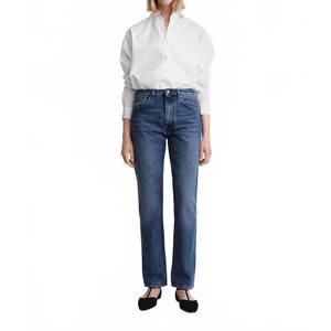 NEW TOTEME twisted seam denim in washed blue